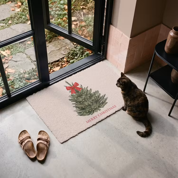 Deurmat - Tekst - Kerst - Kerstboom — 2