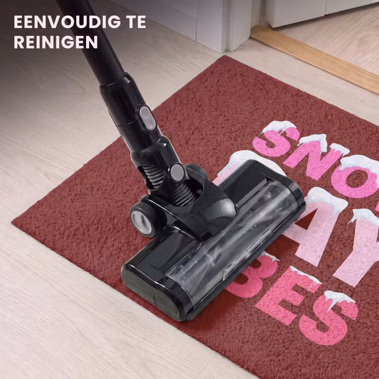 Deurmat - Kerst - Tekst - Sneeuw - Rood - Roze — 9