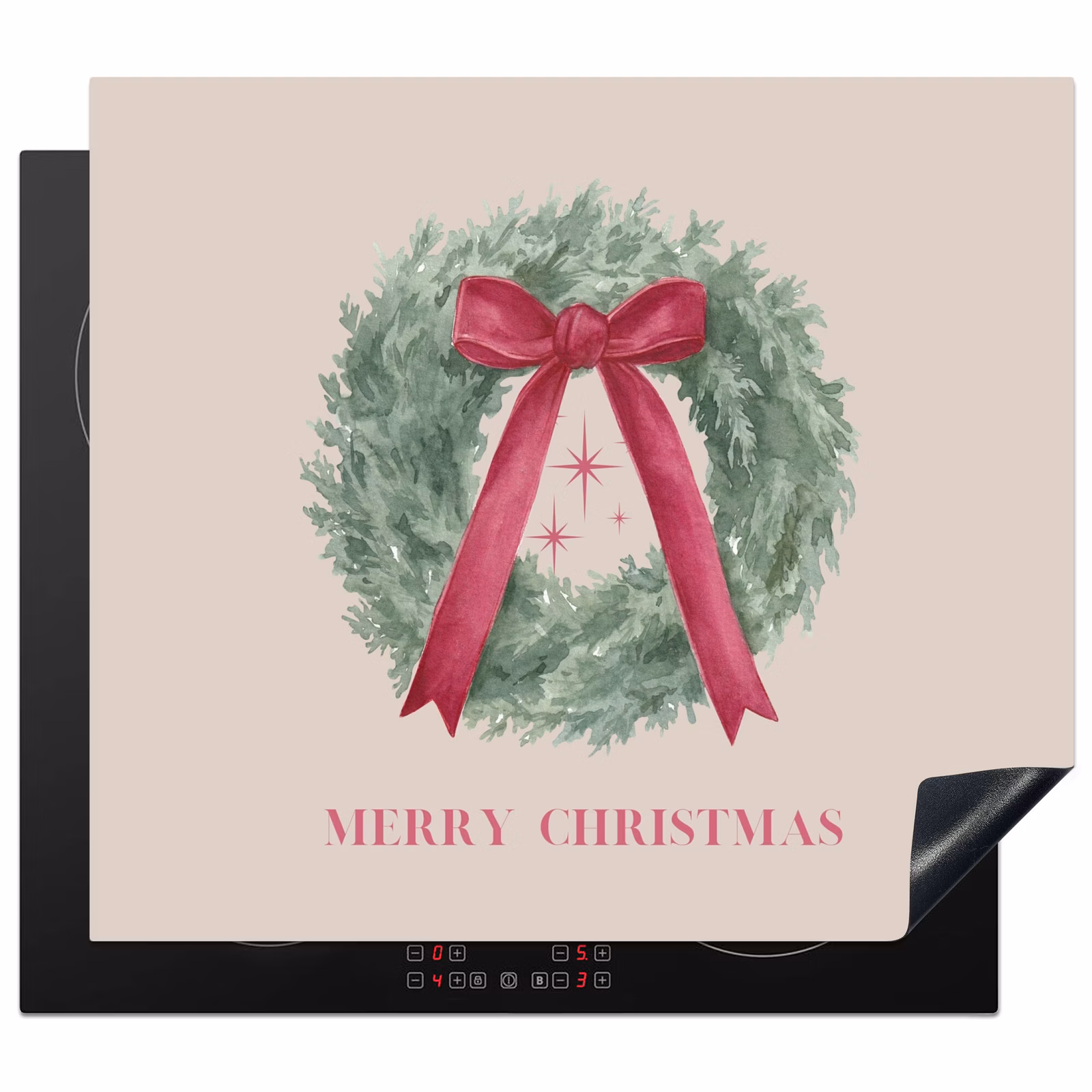 Inductie beschermer - Winter - Kerst - Tekst — 1