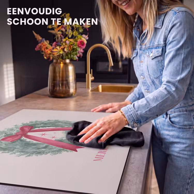 Inductie beschermer - Winter - Kerst - Tekst — 6