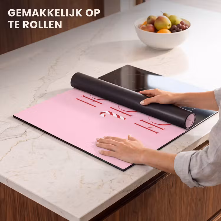 Inductie beschermer - Kerst - Tekst - Roze - Illustratie — 7