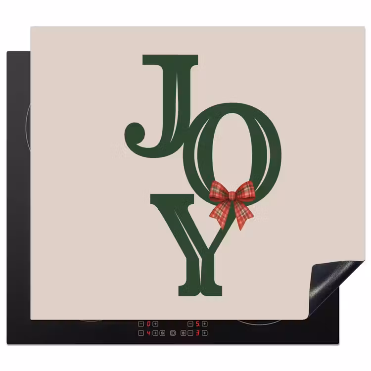 Inductie beschermer - Tekst - Kerst - Groen — 1