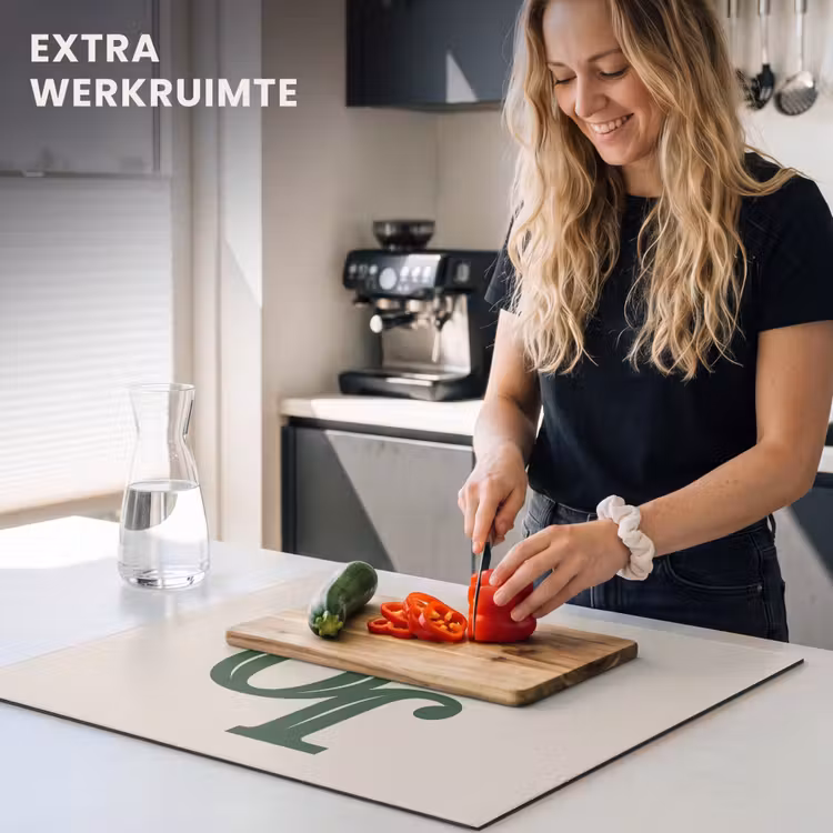 Inductie beschermer - Tekst - Kerst - Groen — 4