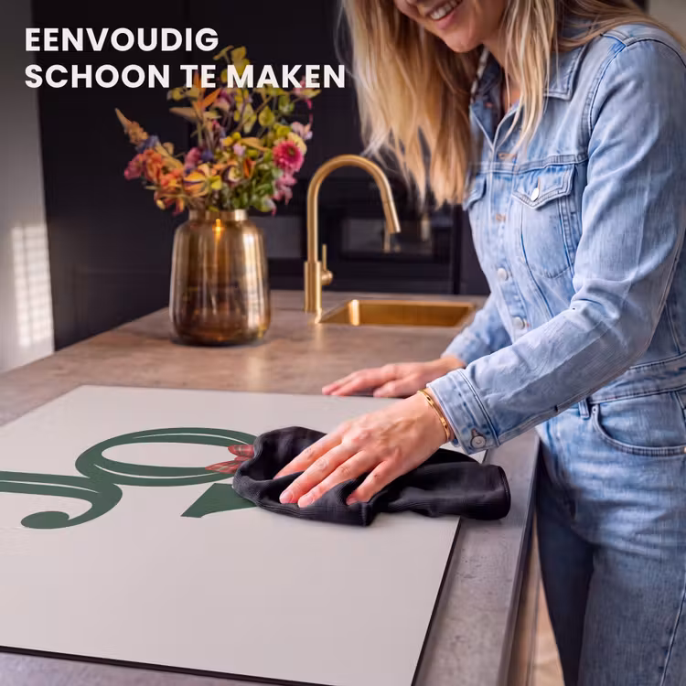 Inductie beschermer - Tekst - Kerst - Groen — 6
