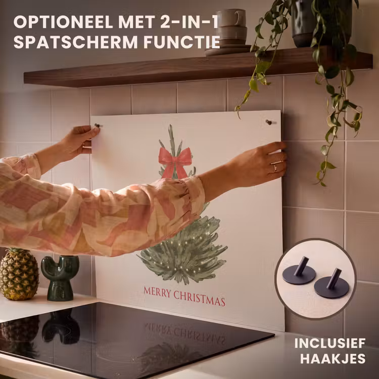 Inductie beschermer - Tekst - Kerst - Kerstboom — 10