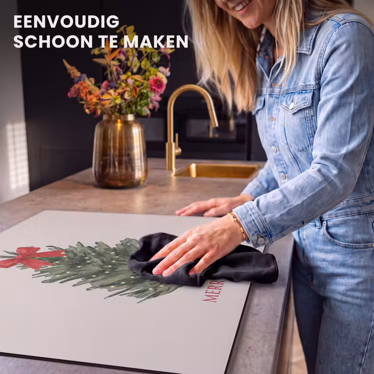 Inductie beschermer - Tekst - Kerst - Kerstboom — 6
