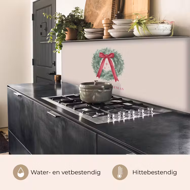 Keuken achterwand - Winter - Kerst - Tekst — 3