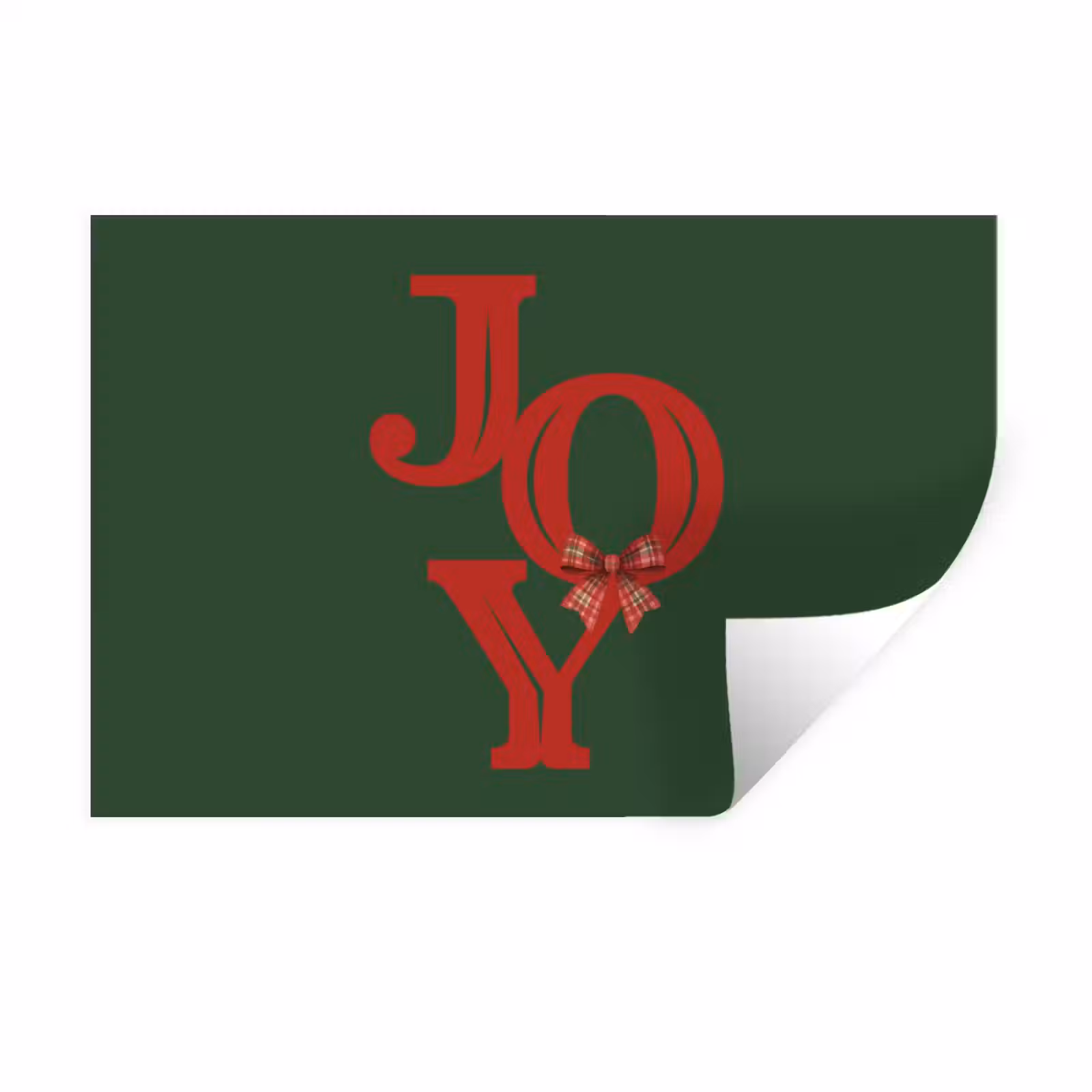 Muursticker - Tekst - Kerst - Rood — 1