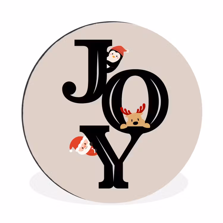 Joy - Animatie - Zwart - Kerst — 1