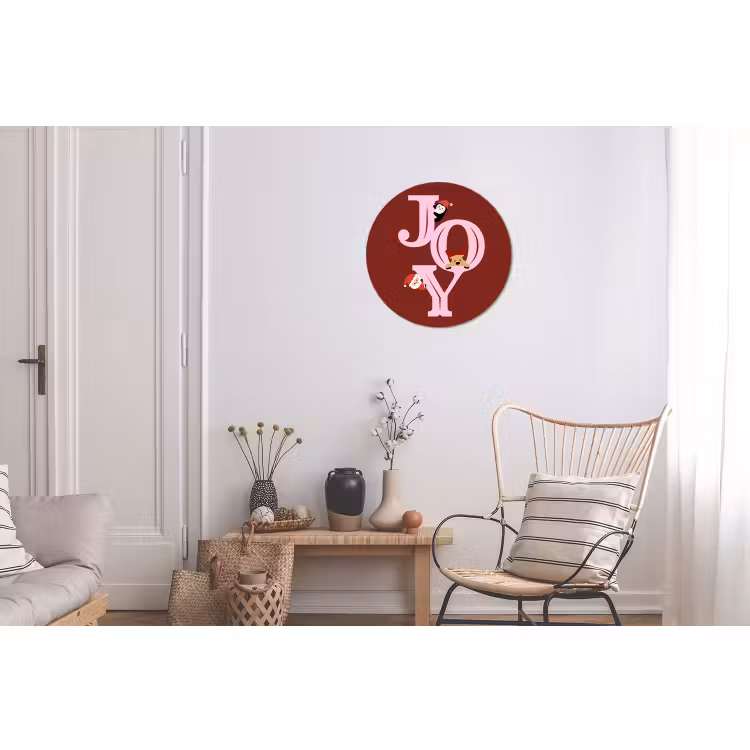 Joy - Kerst - Animatie - Rood - Roze — 2