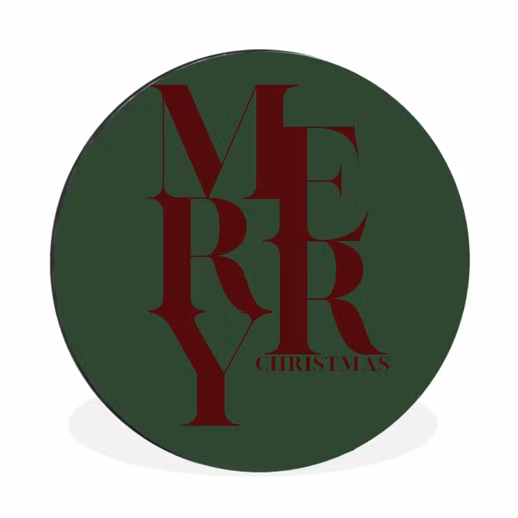 Merry - Tekst - Groen - Kerst