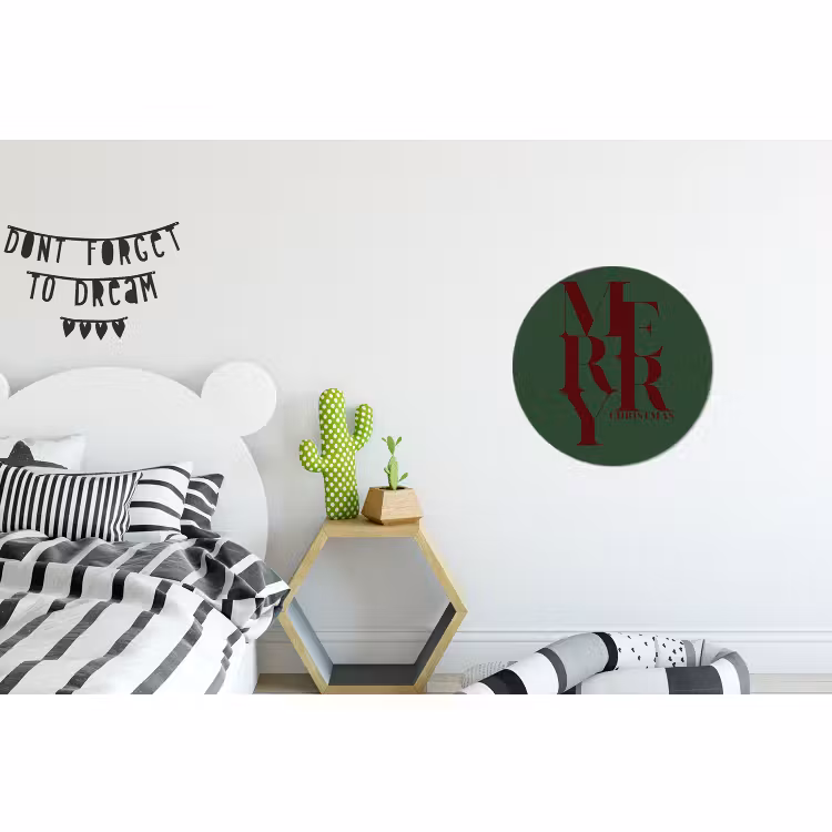 Merry - Tekst - Groen - Kerst — 5