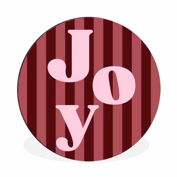 Joy - Kerst - Tekst - Roze