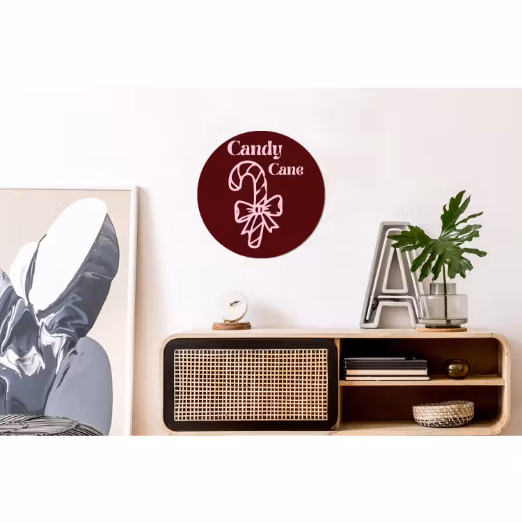 Kerst - Snoep - Tekst - Roze — 3