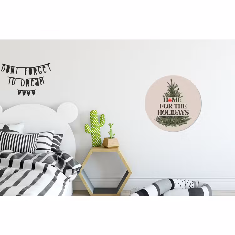 Kerst - Tekst - Kerstboom - Beige — 5