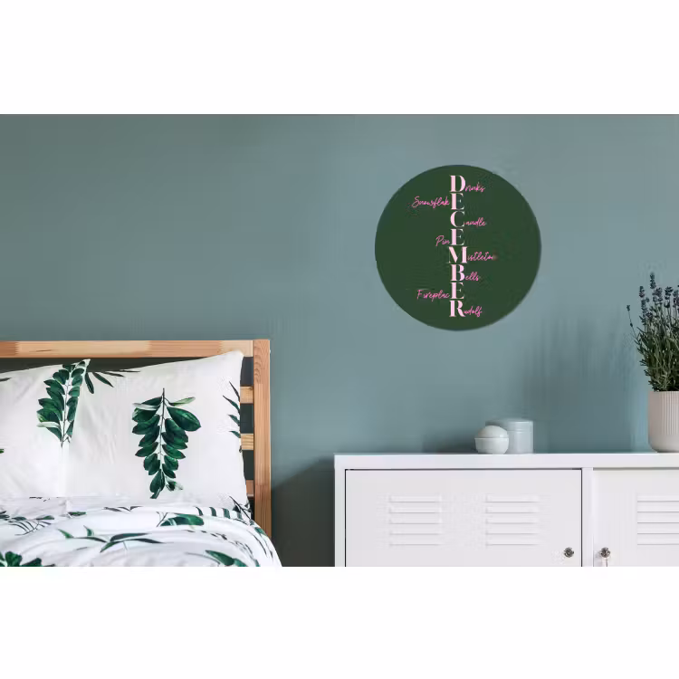 December - Tekst - Kerst - Groen — 4