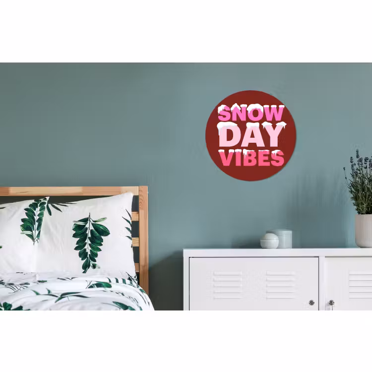 Kerst - Tekst - Sneeuw - Rood - Roze — 4