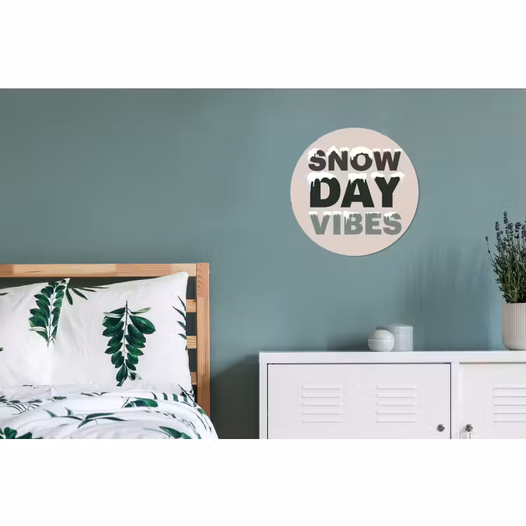 Sneeuw - Tekst - Kerst - Beige — 4