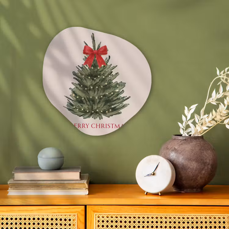 Organisch schilderij - Forex - Tekst - Kerst - Kerstboom — 2