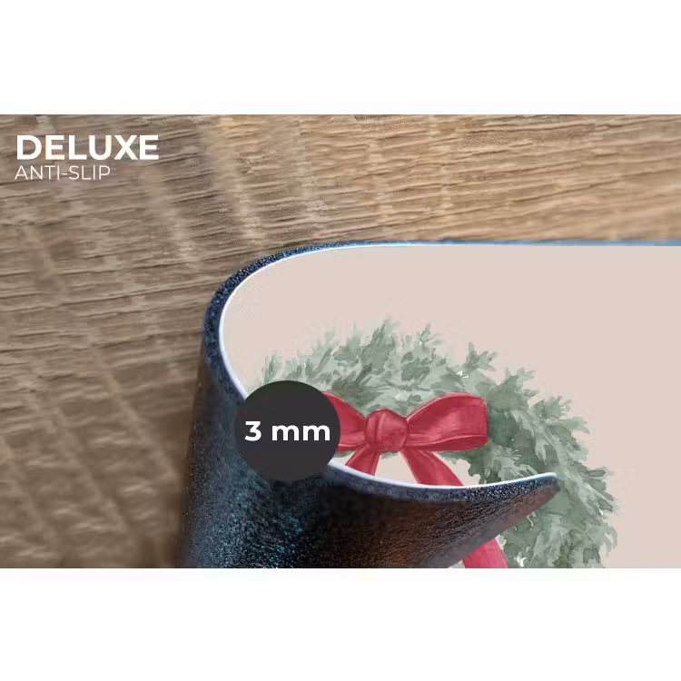 Placemat - 6 stuks - Winter - Kerst - Tekst — 4