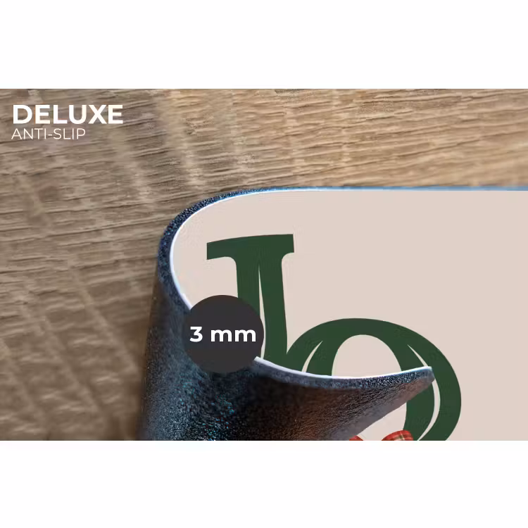 Placemat - 6 stuks - Tekst - Kerst - Groen — 3