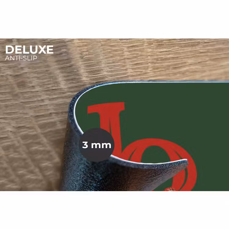Placemat - 6 stuks - Tekst - Kerst - Rood — 4