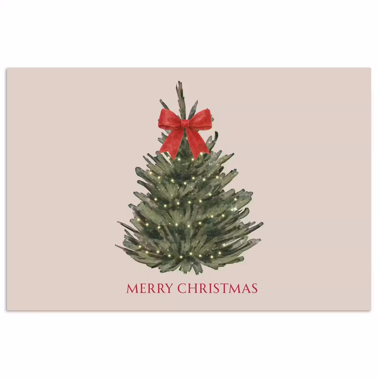 Poster - Tekst - Kerst - Kerstboom — 1