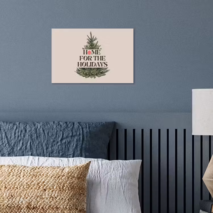 Poster - Kerst - Tekst - Kerstboom - Beige — 3