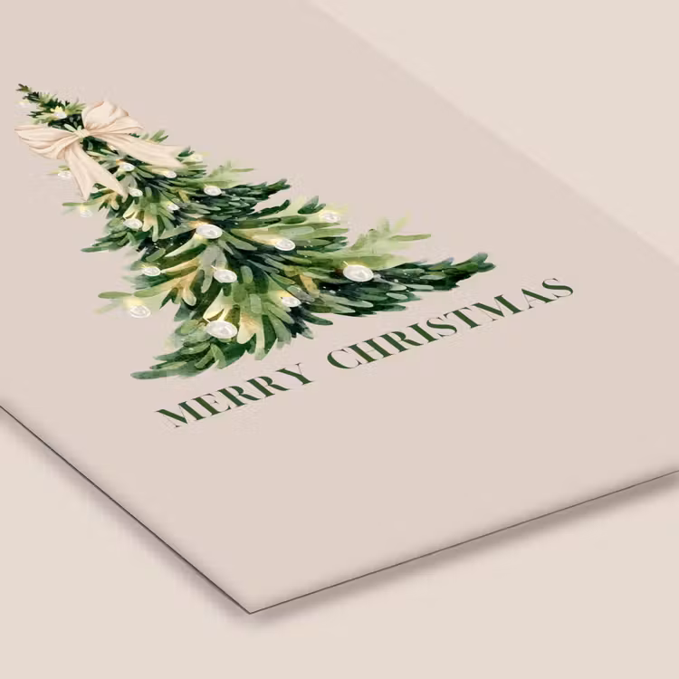 Poster met lijst - Kerst - Kerstboom - Tekst — 7