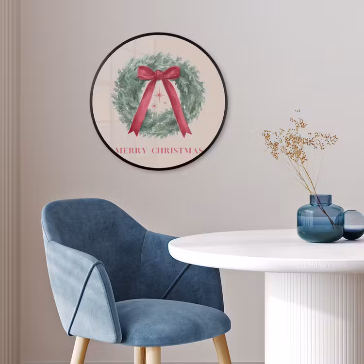 Ronde fotolijst - Winter - Kerst - Tekst — 4