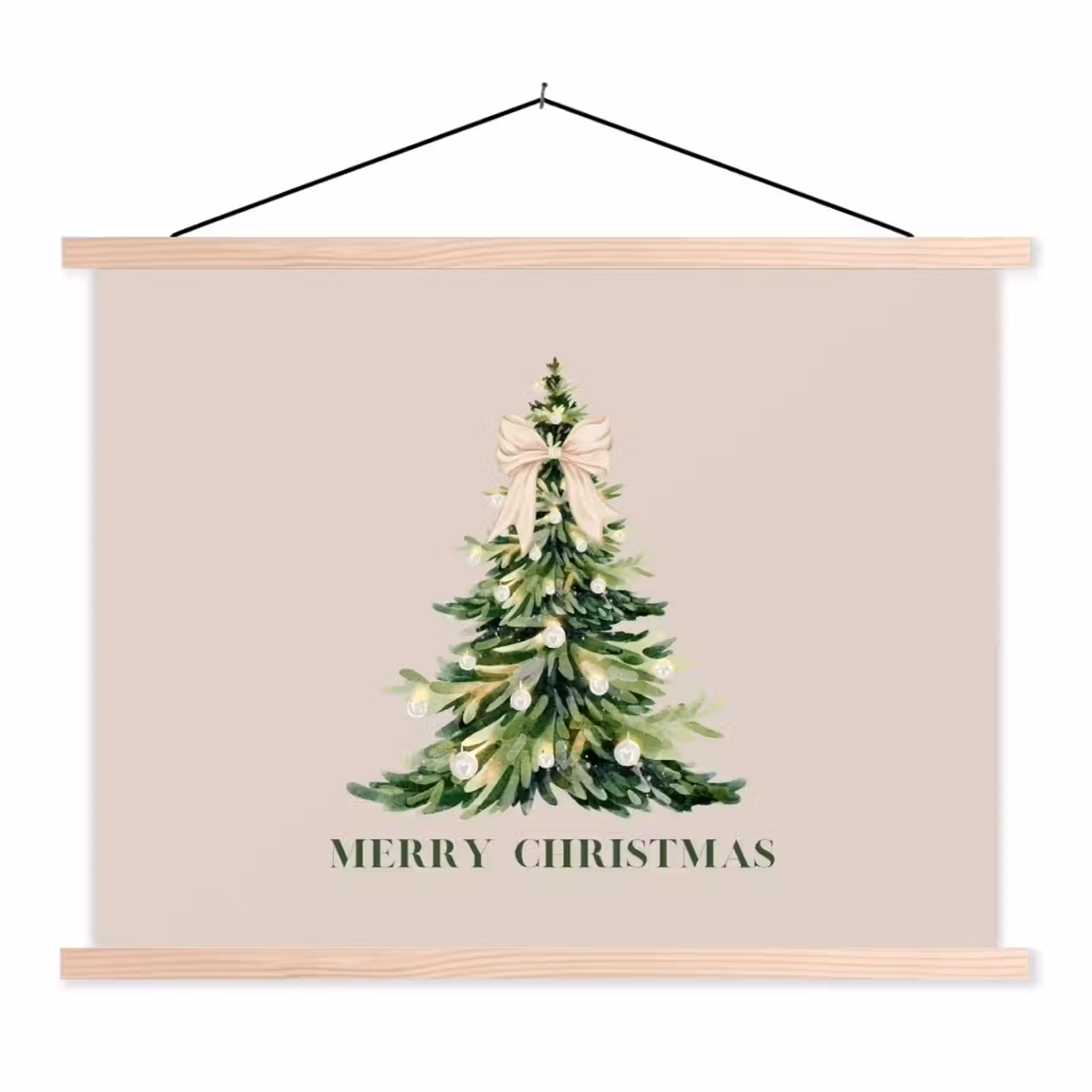 Schoolplaat - Kerst - Kerstboom - Tekst — 1