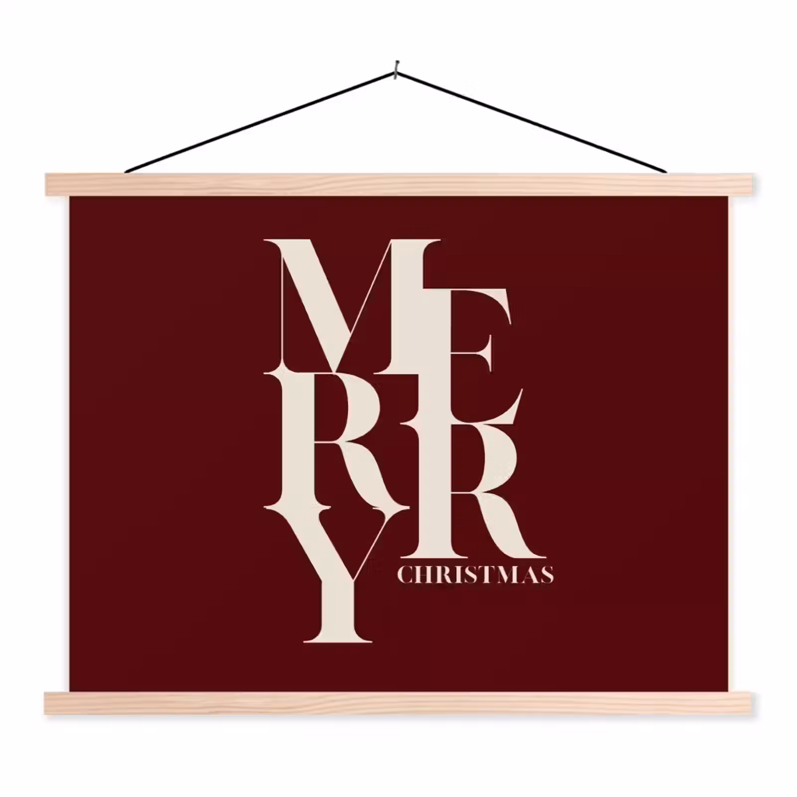 Schoolplaat - Merry - Tekst - Donker - Rood — 1