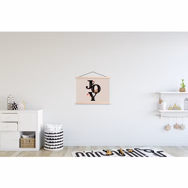 Schoolplaat - Joy - Animatie - Zwart - Kerst — 3