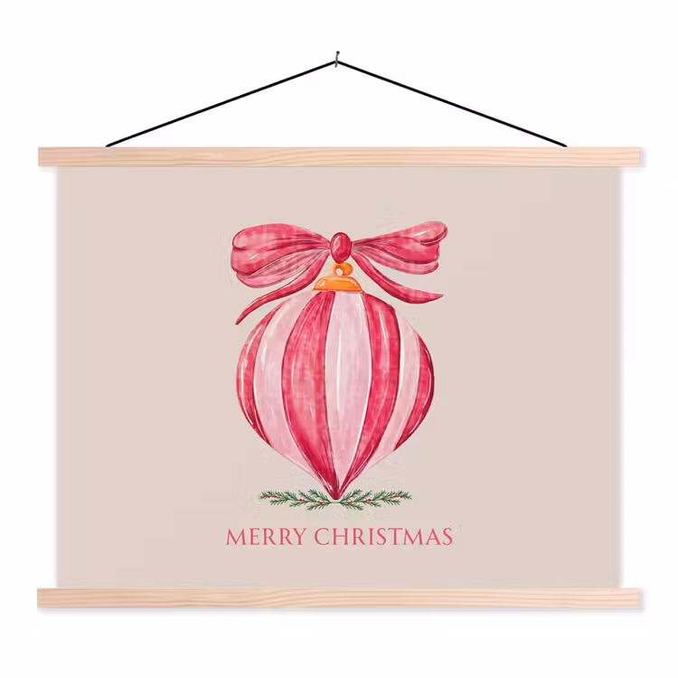 Schoolplaat - Kerst - Kerstbal - Tekst