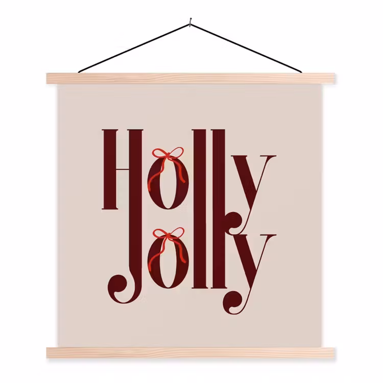 Schoolplaat - Tekst - Kerst - Bruin — 1