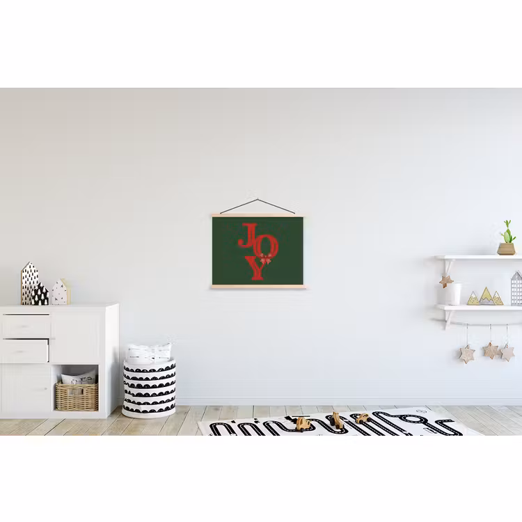 Schoolplaat - Tekst - Kerst - Rood — 3