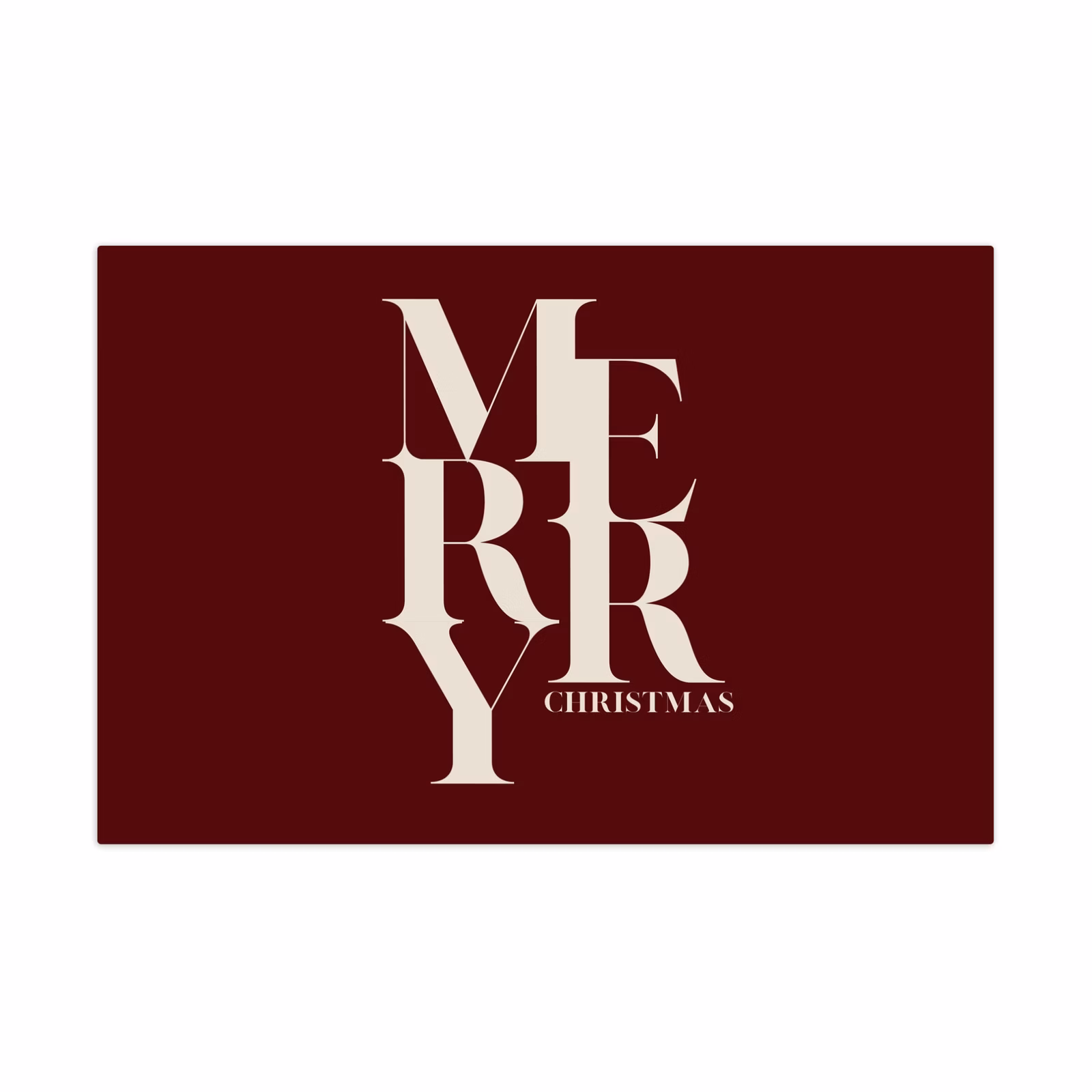 Speelkleed - Merry - Tekst - Donker - Rood — 1
