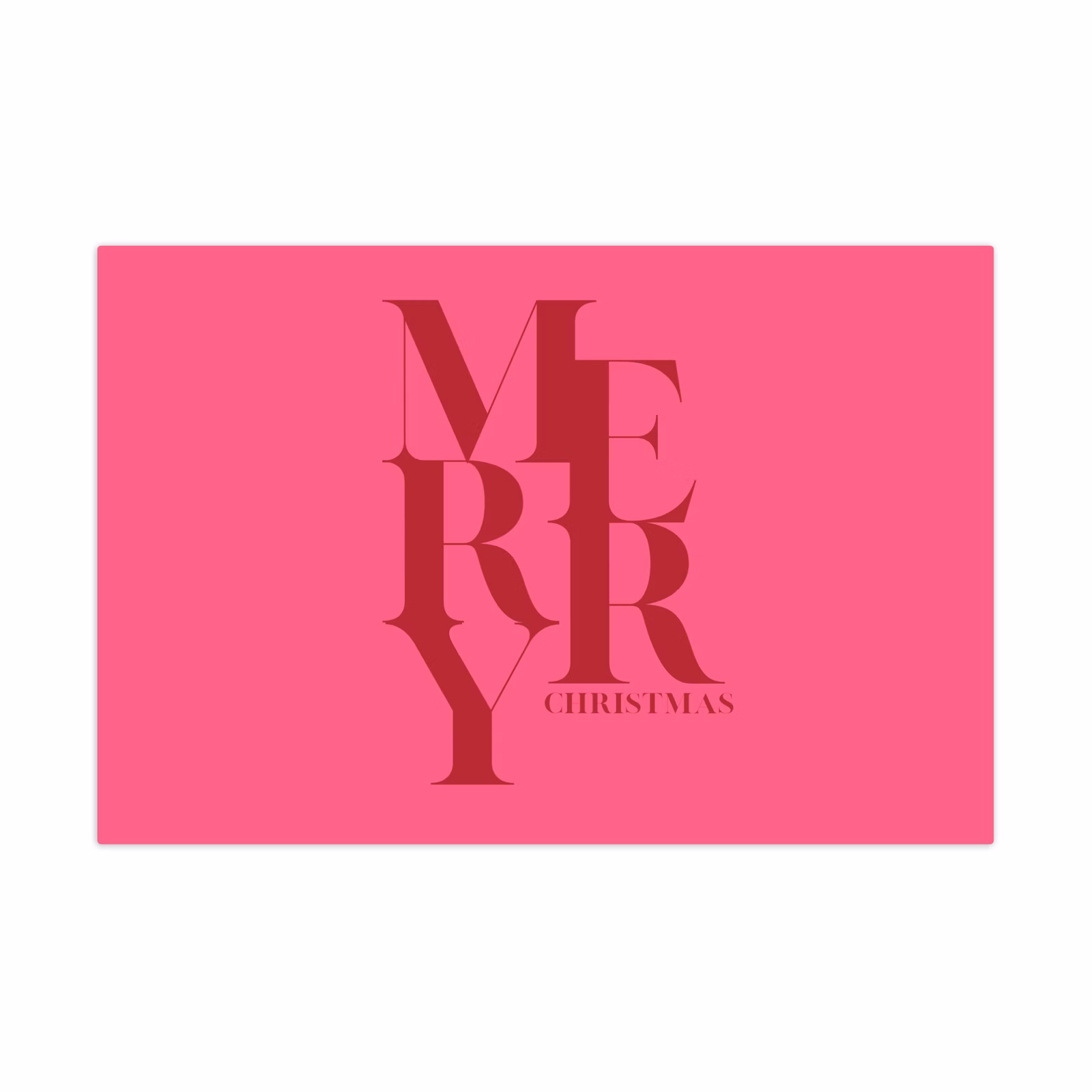 Speelkleed - Merry - Tekst - Kerst - Roze — 1
