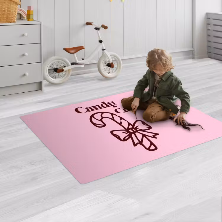 Speelkleed - Kerst - Snoep - Tekst - Bruin - Roze — 2
