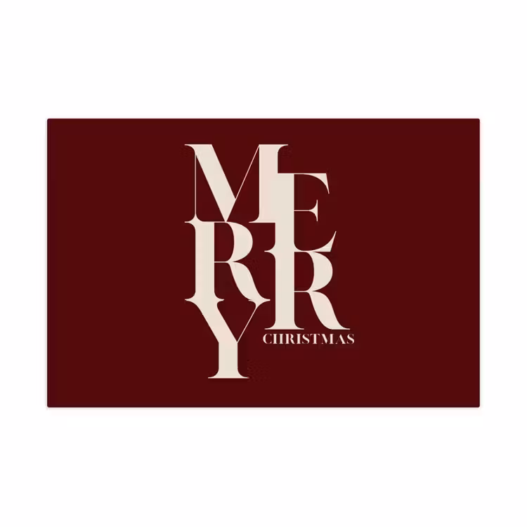 Speelkleed - Merry - Tekst - Donker - Rood