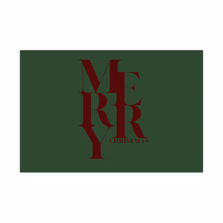 Speelkleed - Merry - Tekst - Groen - Kerst
