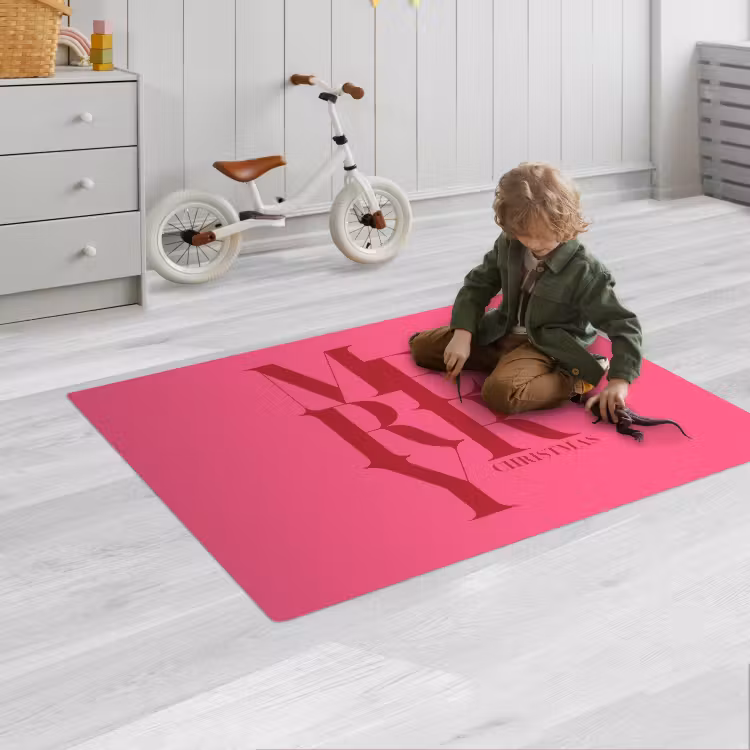 Speelkleed - Merry - Tekst - Kerst - Roze — 2