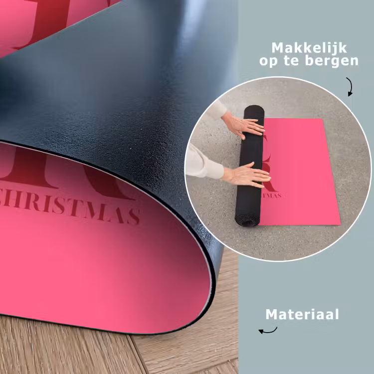 Speelkleed - Merry - Tekst - Kerst - Roze — 6