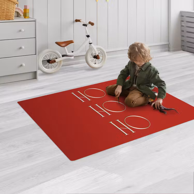 Speelkleed - Tekst - Kerst - Modern - Rood — 2