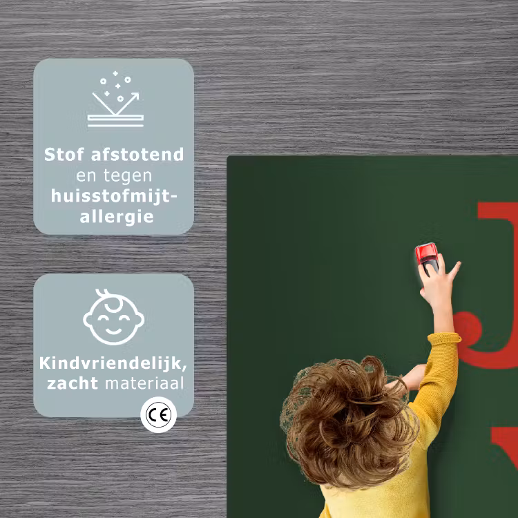 Speelkleed - Tekst - Kerst - Rood — 3
