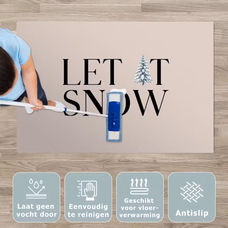 Speelkleed - Tekst - Kerst - Sneeuw — 4