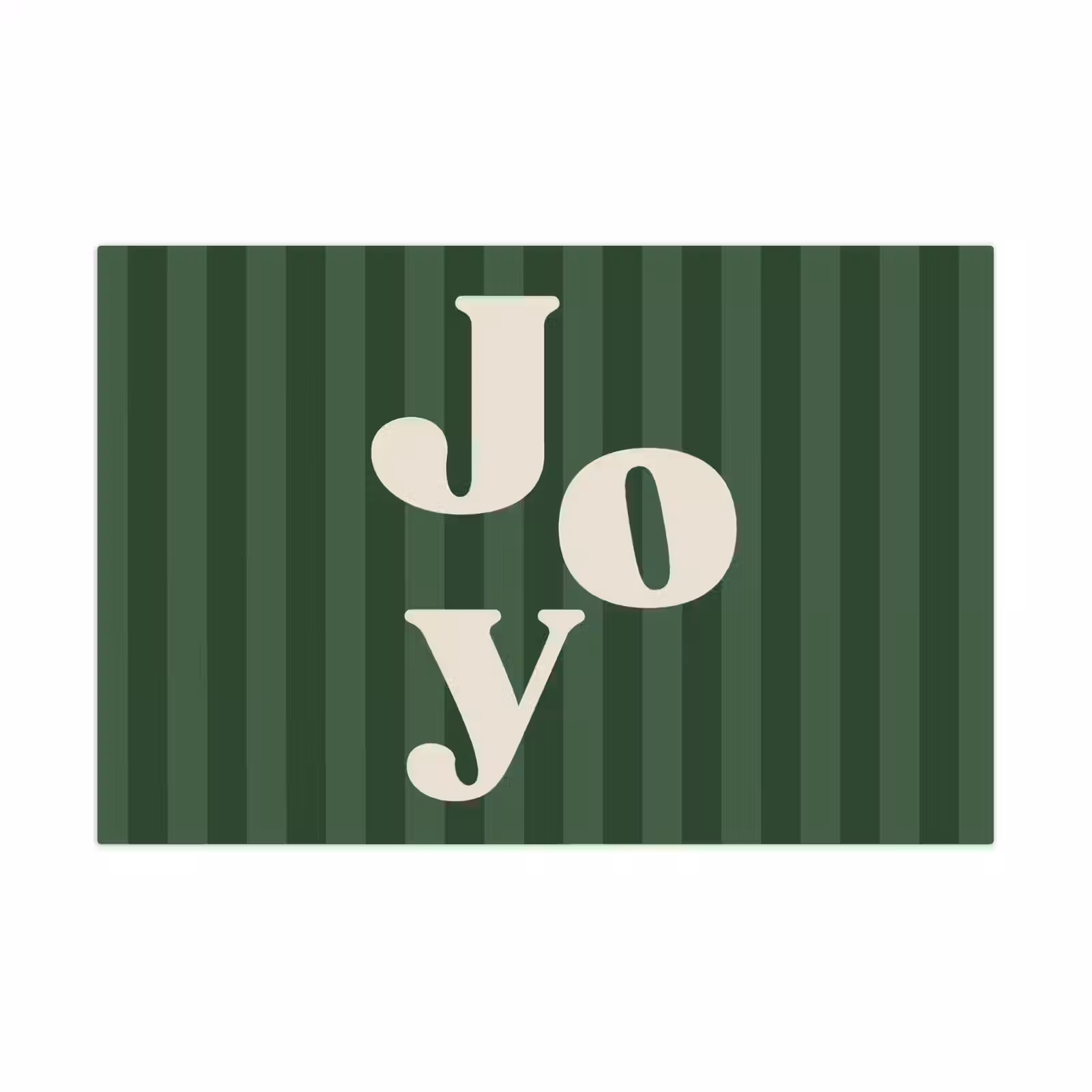 Speelkleed - Joy - Kerst - Tekst - Groen — 1