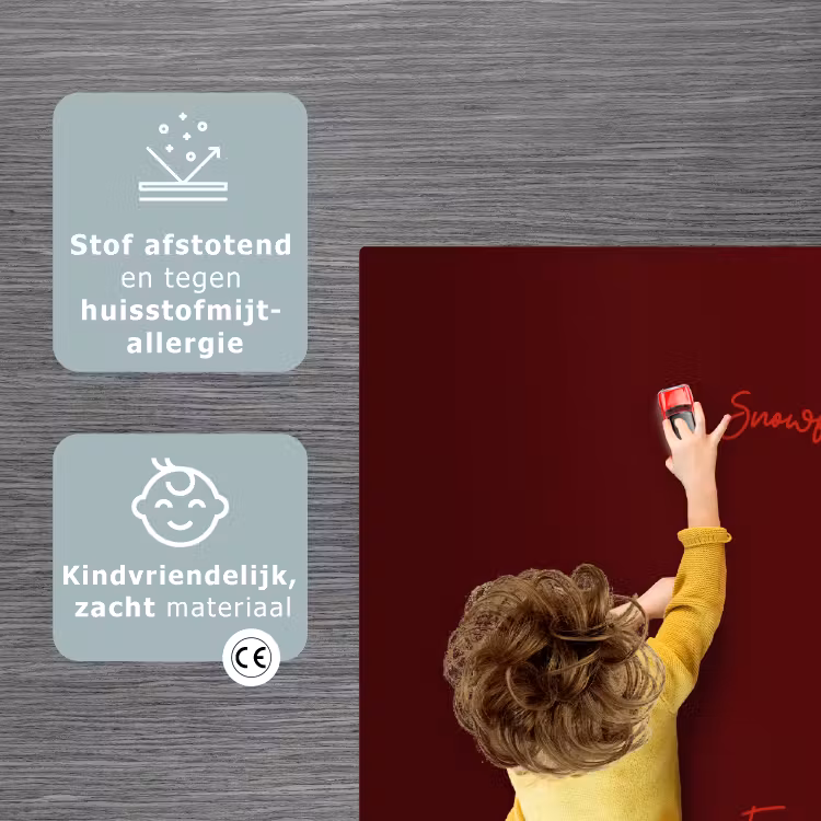 Speelkleed - December - Tekst - Kerst - Burgundy — 3