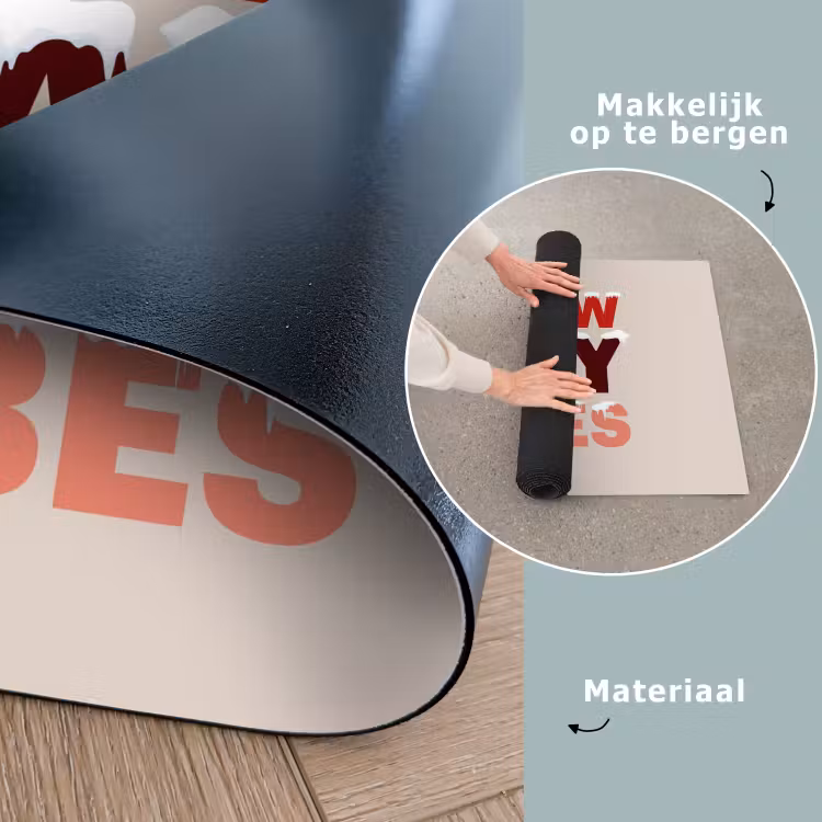 Speelkleed - Sneeuw - Kerst - Tekst - Rood — 6