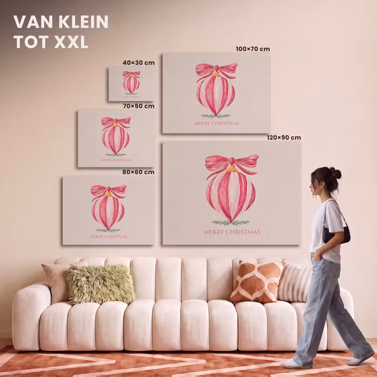 Akoestisch schilderij - Kerst - Kerstbal - Tekst — 7
